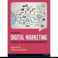 Digital Marketing ; Strategy, Implementation and Practice