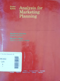 Analysis for Marketing Planning 4th. Ed.