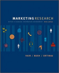 Marketing Research Within A Changing Information Environment, 3rd Ed.
