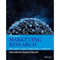 Marketing Reseach 11th Edition